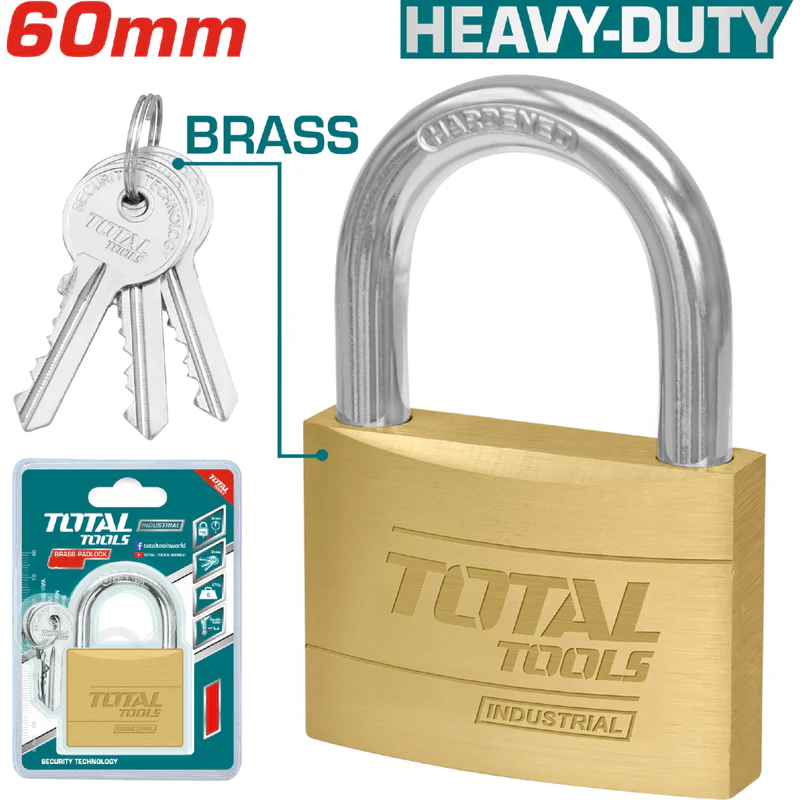 CANDADO 60MM BRONCE TLK32602 TOTAL