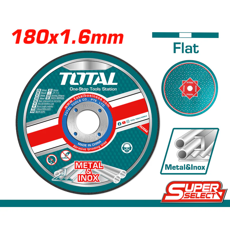 DISCO DE CORTE 180 X 1.6MM TAC2161801 TOTAL