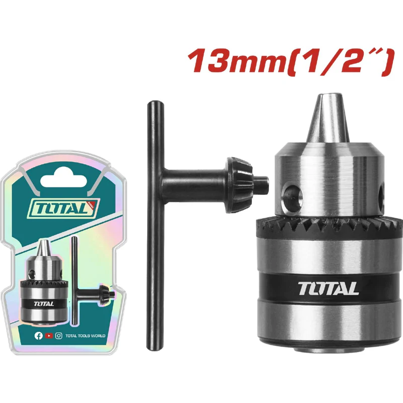 MANDRIL 1.5-13MM  CON LLAVE 1/2'' TAC451301 TOTAL