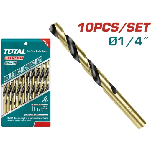 [A1000662] BARRENA HSS 1/4 TAC1001043 TOTAL
