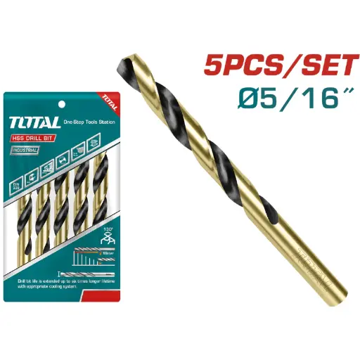 [A1000210] BARRENA HSS 5/16 TAC1005163 TOTAL