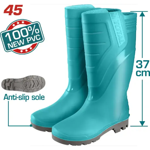 [A1001136] BOTA GOMA #45 AZUL TSP302L.45 TOTAL