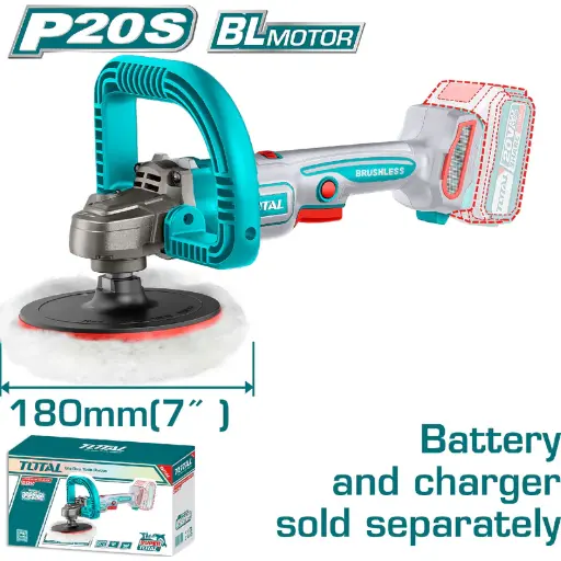 [A1002102] BRILLADORA 20V C/ BATERIA TAPLI2018 TOTAL