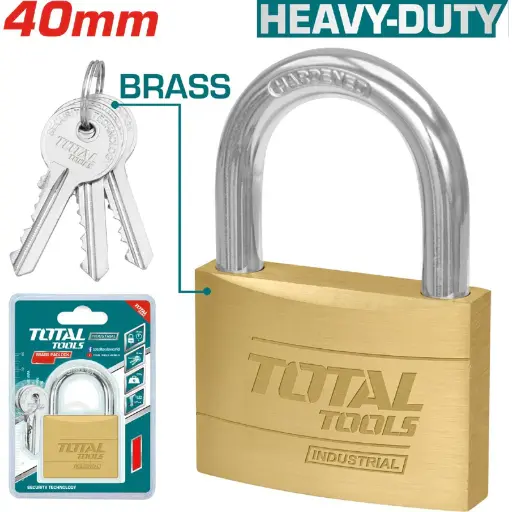 [A09605] CANDADO 40MM BRONCE TOTAL TLK32402