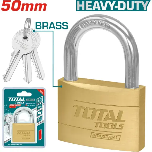 [A1000283] CANDADO 50MM BRONCE TOTAL TLK32502