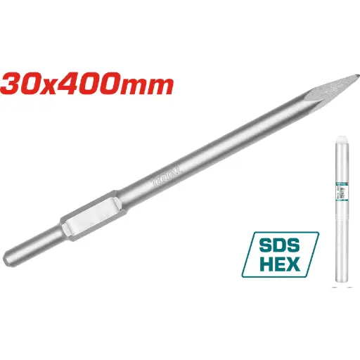 [A1001939] CINCEL HEXAGONAL TAC1531301 30X400MM  TOTAL