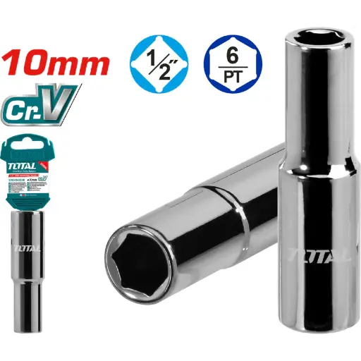 [A1002079] CUBO THTST12103L HEXAGONAL LARGO 1/2"X10MM TOTAL