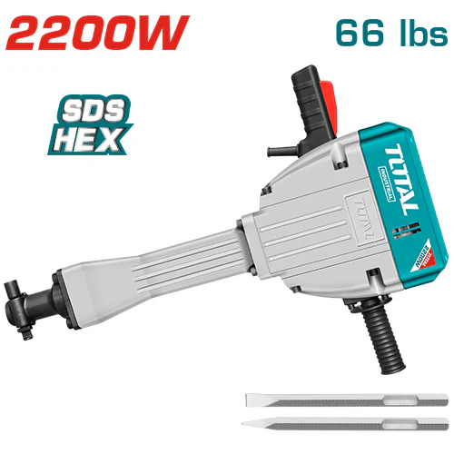 [A1001854] DEMOLEDOR TOTAL UTH220502 30KG HEXAGONAL 2200W