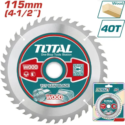 [A1001053] DISCO P/SIERRA 4-1/2'' MADERA 40T TAC231255 TOTAL