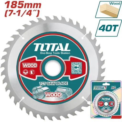[A1001054] DISCO P/SIERRA 7-1/4'' MADERA 40T TAC231415 TOTAL