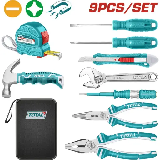 [A1001064] JGO HERRAMIENTAS DE 9 PZAS THKTHP90096 TOTAL