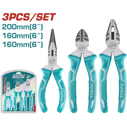 [A1001474] JUEGO ALICATES 3 PCS THT1K0301 TOTAL