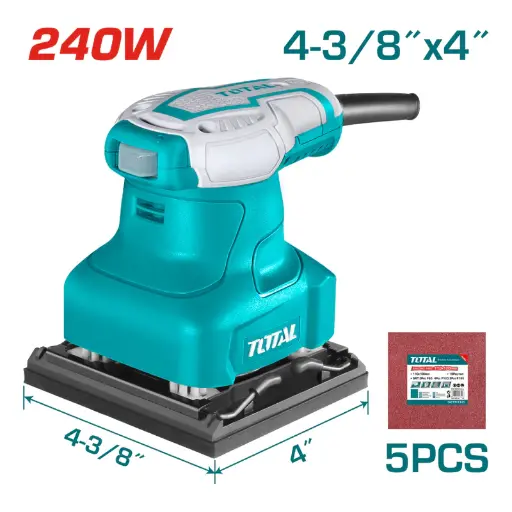 [A1001458] LIJADORA TOTAL UTF2231106 PLIEGO 240W BASE 4-3/8 X 4"