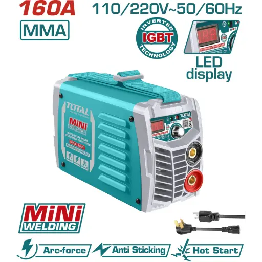 [A1001884] MAQUINA P/SOLDAR 160A MMA UTW21606 TOTAL