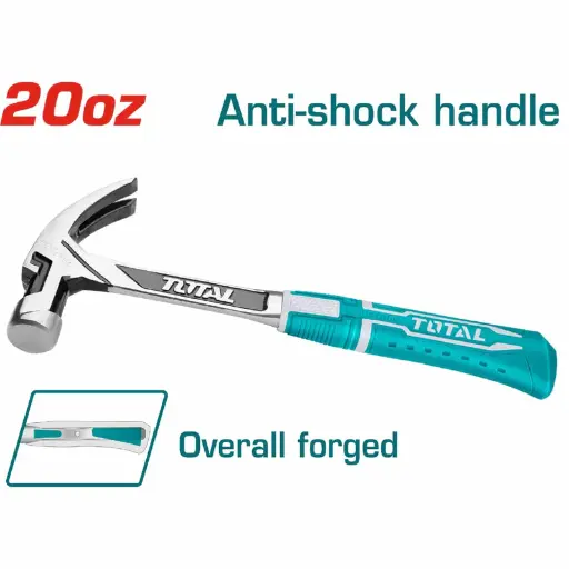 [A1000639] MARTILLO 20 OZ CURVO FORJADO THT7143206 TOTAL