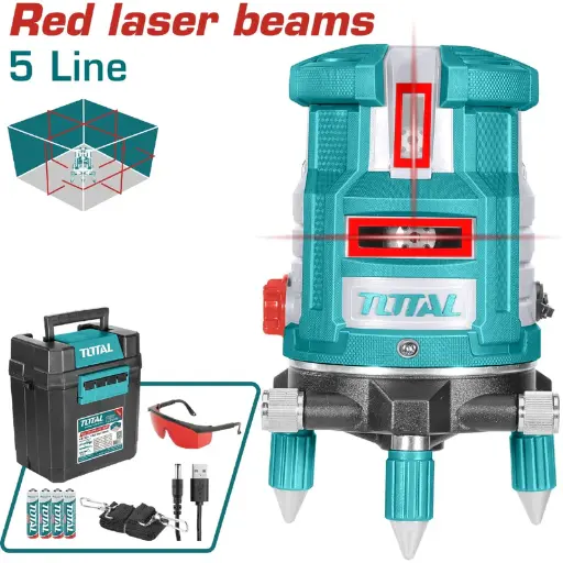 [A1001995] NIVEL LASER TOTAL TLL306505 0-30M AUTONIVELANTE ROJO