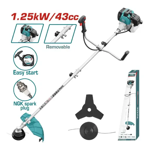 [A1001467] PODADORA 2 HP TOTAL TP5434421 GASOLINA 43 CC 1250 W