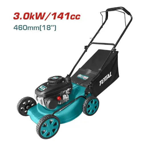 [A1000202] PODADORA TOTAL 4 HP TGT141181 18" 141 CC C/BOLSA GASOLINA