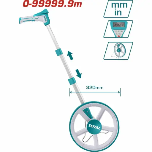[A1002058] RUEDA ODOMETRO METRICA TOTAL TMT19923 0-99999.9M DIGITAL