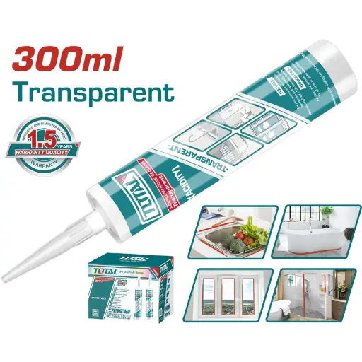 [A1001949] SILICON TRANSPARENTE 300 ML THT3512 TOTAL
