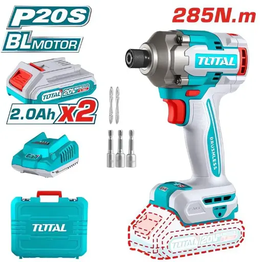 [A1002067] TALADRO ATORNILLADOR DE IMPACTO UTIRLI2028 285 N  TOTAL