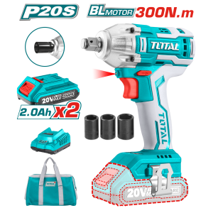 [A1000162] TALADRO D/IMPACTO 1/2'' 20V 2 PILA 300NM UTIWLI2001 TOTAL