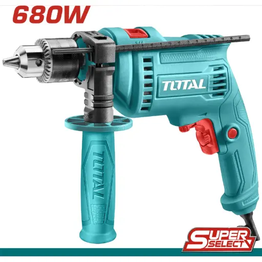 [A1001844] TALADRO DE IMPACTO 1/2'' 680W 3000RPM UTG1061356 TOTAL