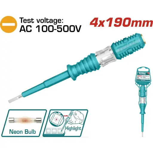 [A1000616] TESTER SIZE 4X190 TIPO LAPIZ AC 100-500V THT291908 TOTAL