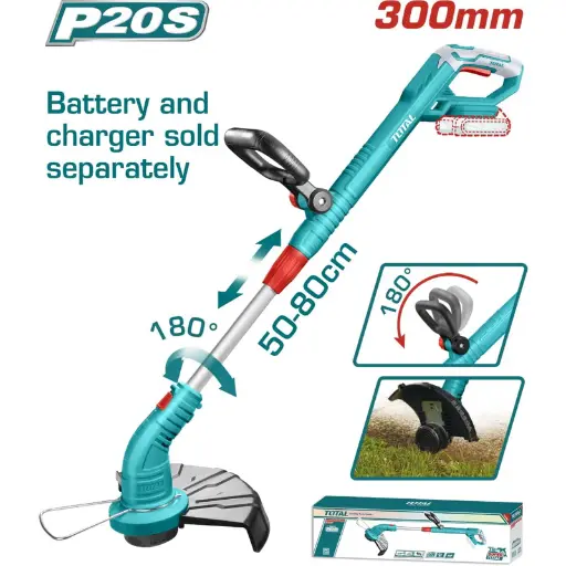 [A1001032] TRIMMER P/CESPED 20V TGTLI20018 TOTAL